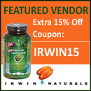 irwin naturals sale