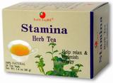 Stamina Herb Tea w/ Rhodiola Rosea and Panax Ginseng - 20 tea bags
