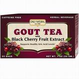 Gout Tea with Black Cherry Fruit Extract