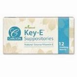 Key-E Suppositories with Natural Vitamin E