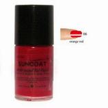 Suncoat Nail Polish Orange Red