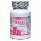 Vegan Sublingual  B12 with Folic Acid And B6