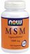 MSM Methylsulphonylmethane, 1000 mg - 120 Caps