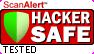 HACKER SAFE certified sites prevent over 99% of hacker crime.