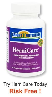 Try HerniCare Risk Free